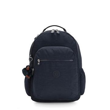 Kipling Seoul Large 15" Laptop Rygsække Blå | DK 1850ZU